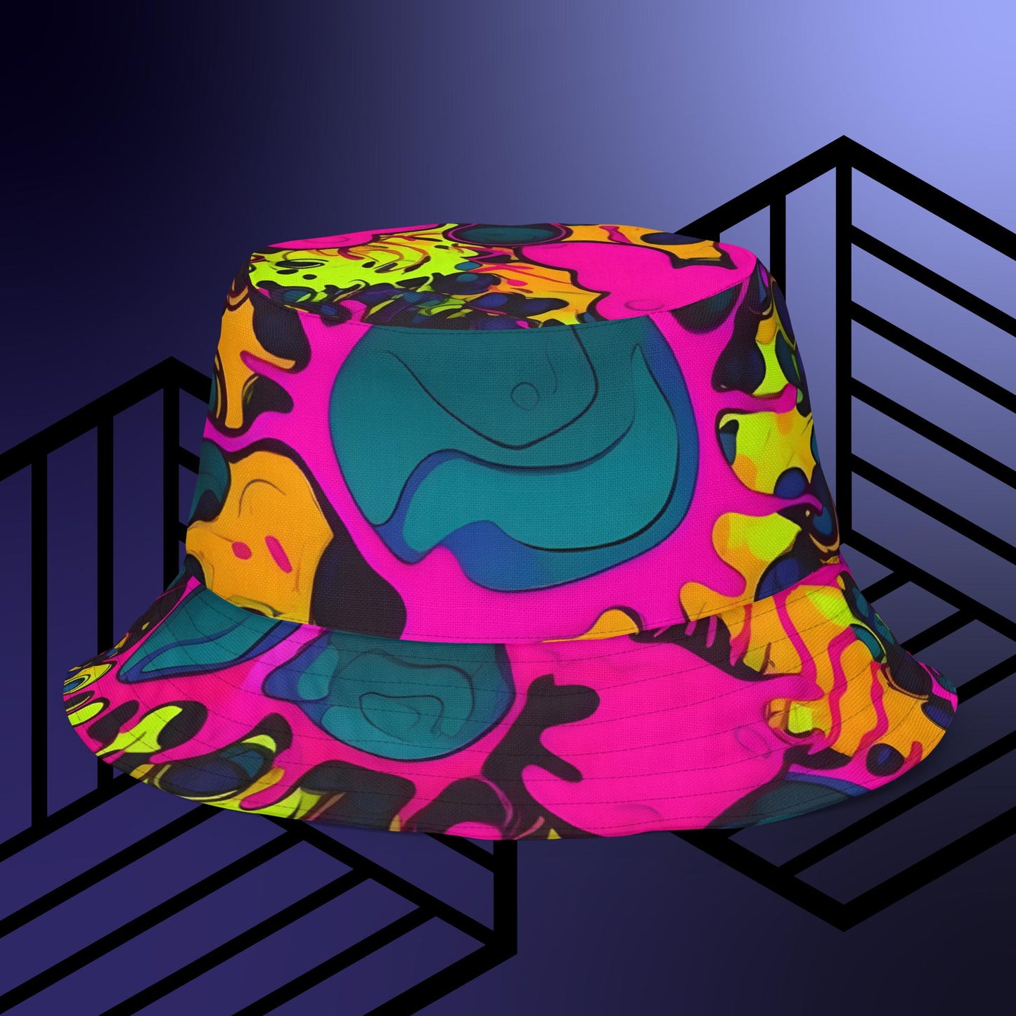 Bio-Smiley Reversible bucket hat