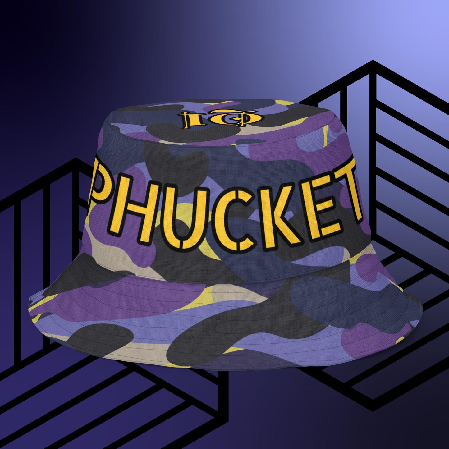 "PHUCKET BUCKET" Reversible bucket hat