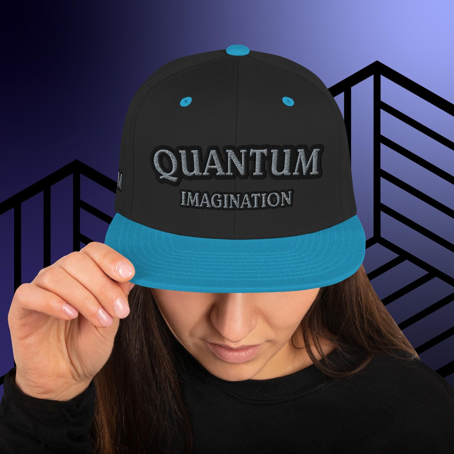Quantum Imagination Snapback Hat