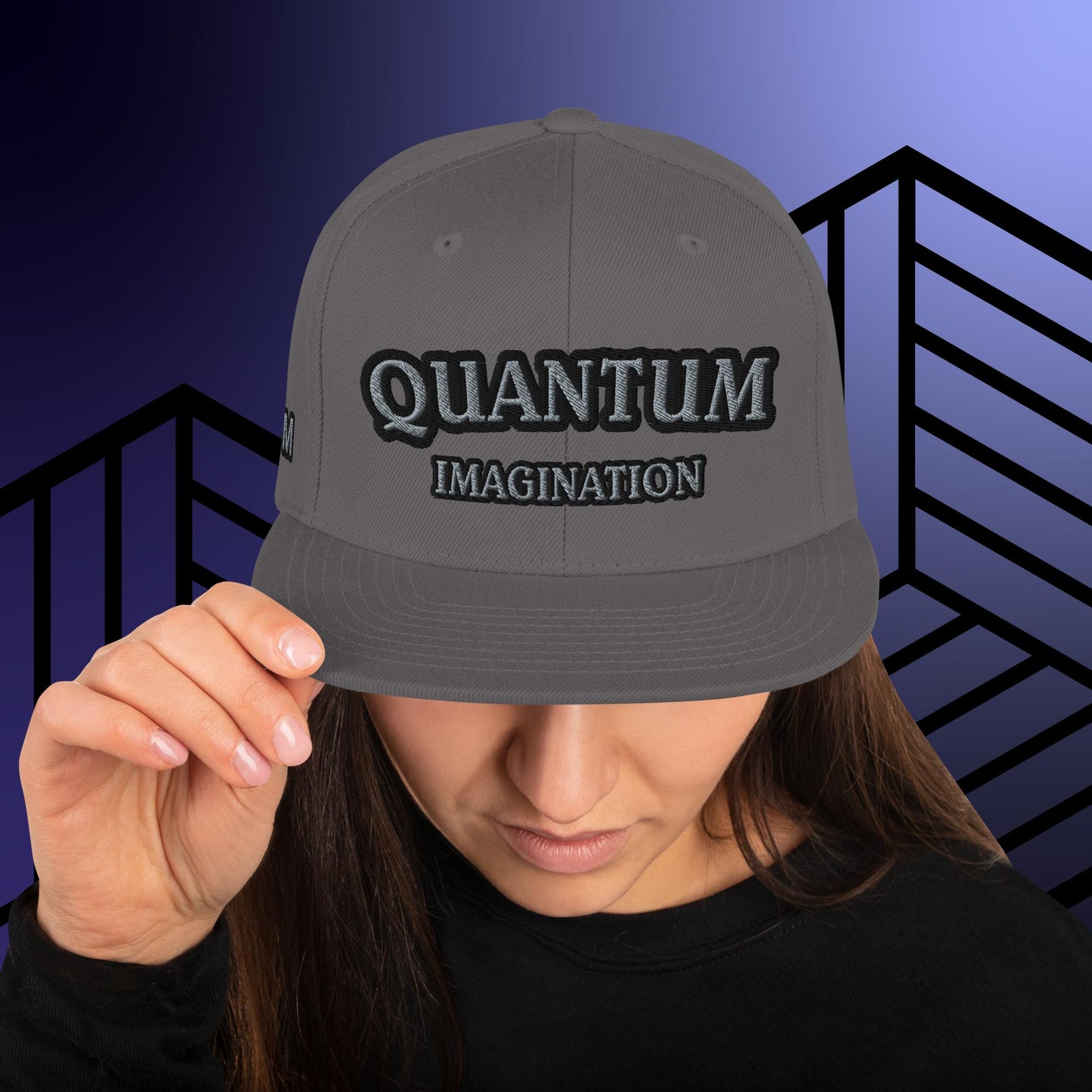Quantum Imagination Snapback Hat