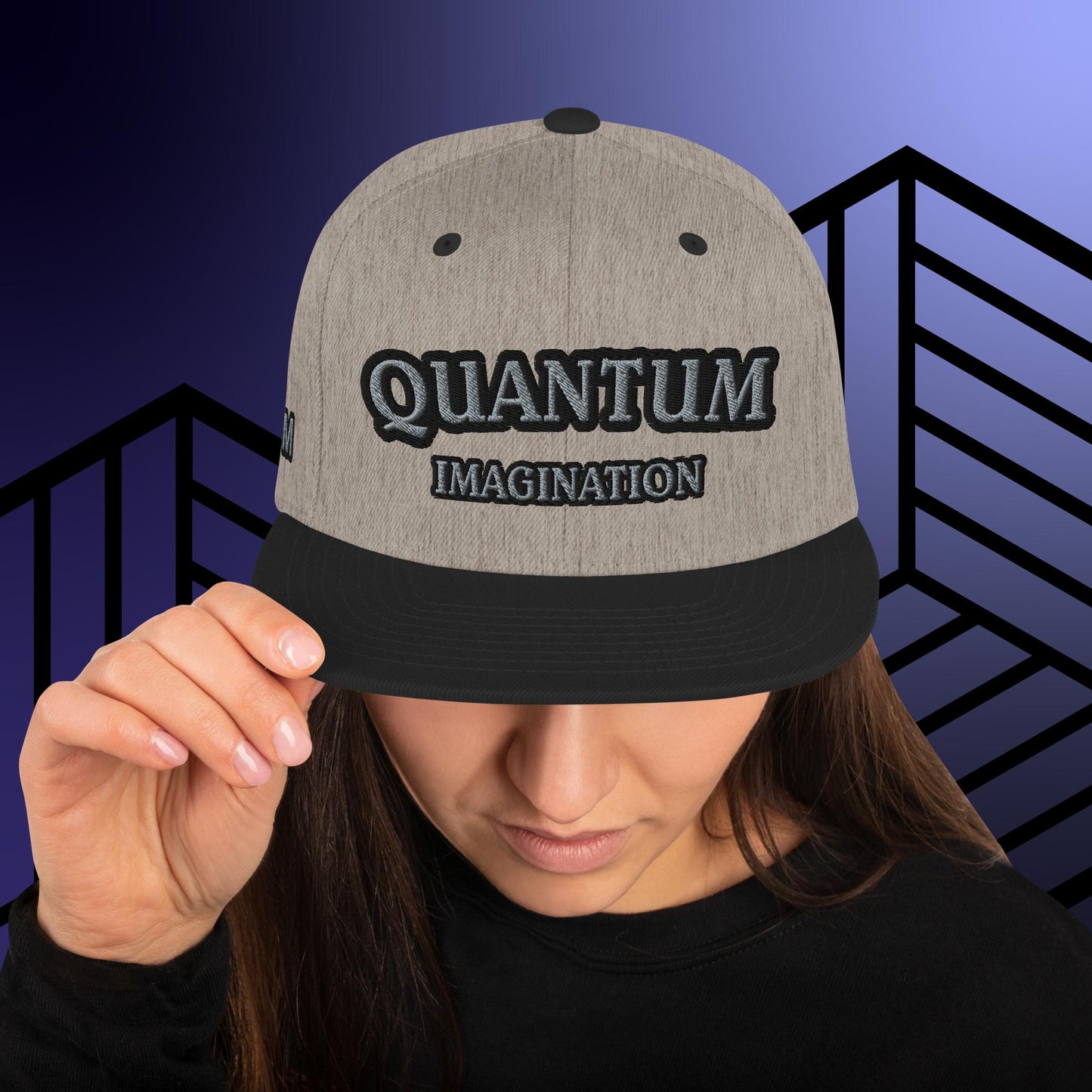 Quantum Imagination Snapback Hat