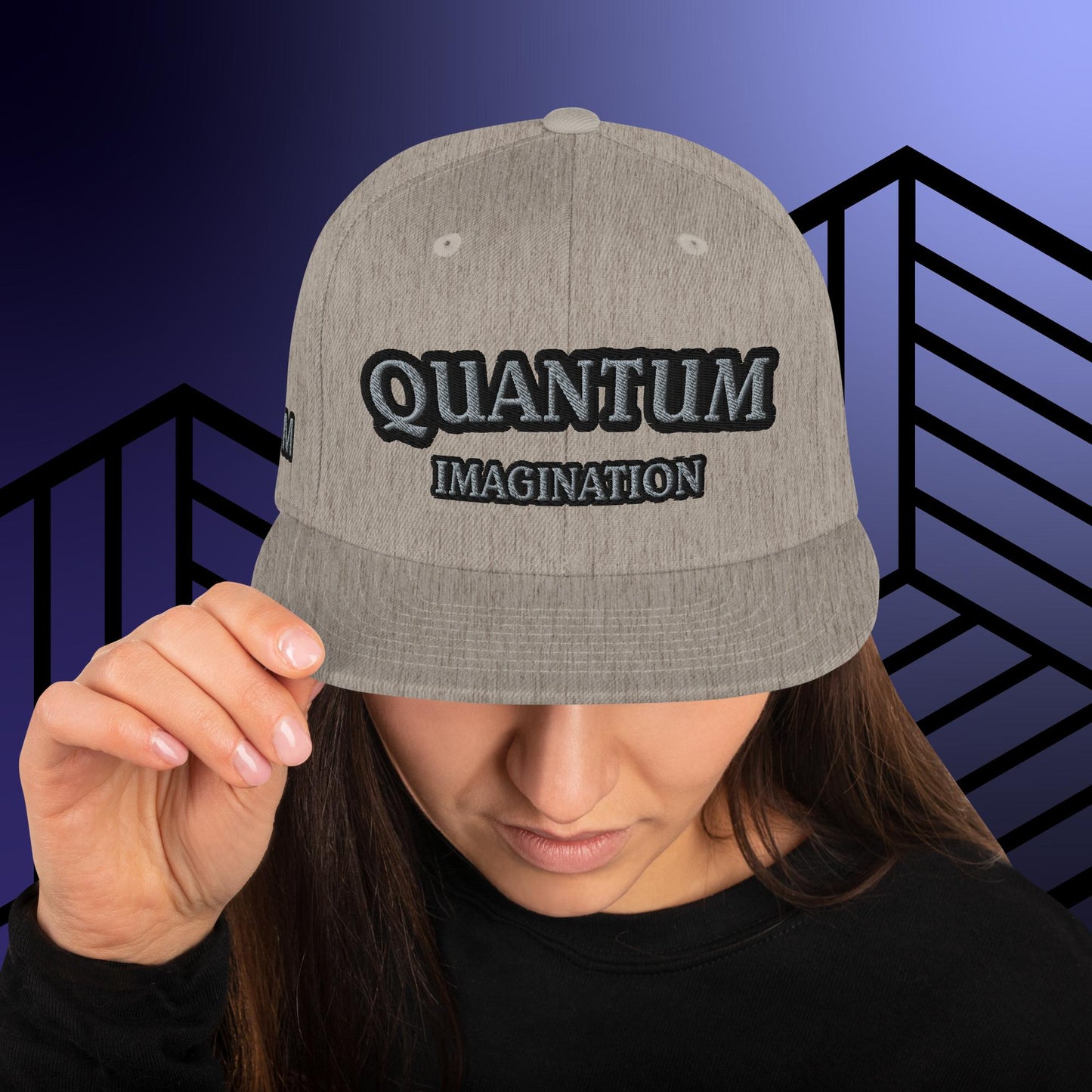 Quantum Imagination Snapback Hat