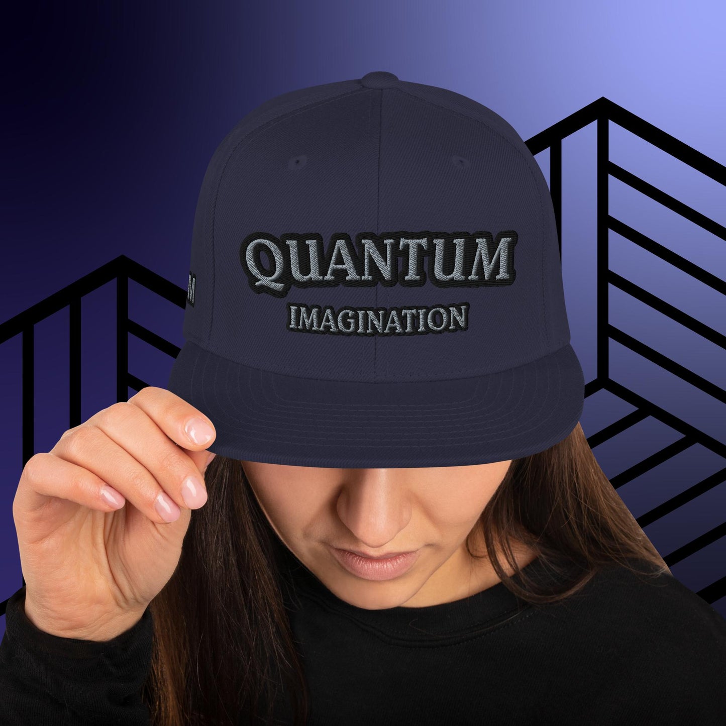 Quantum Imagination Snapback Hat
