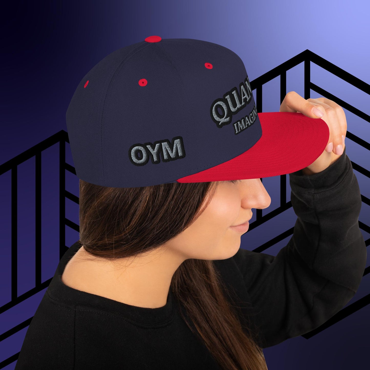 Quantum Imagination Snapback Hat