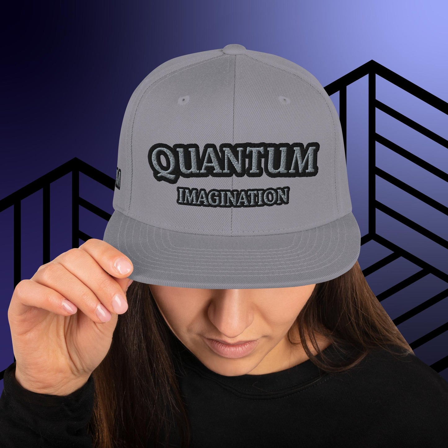 Quantum Imagination Snapback Hat