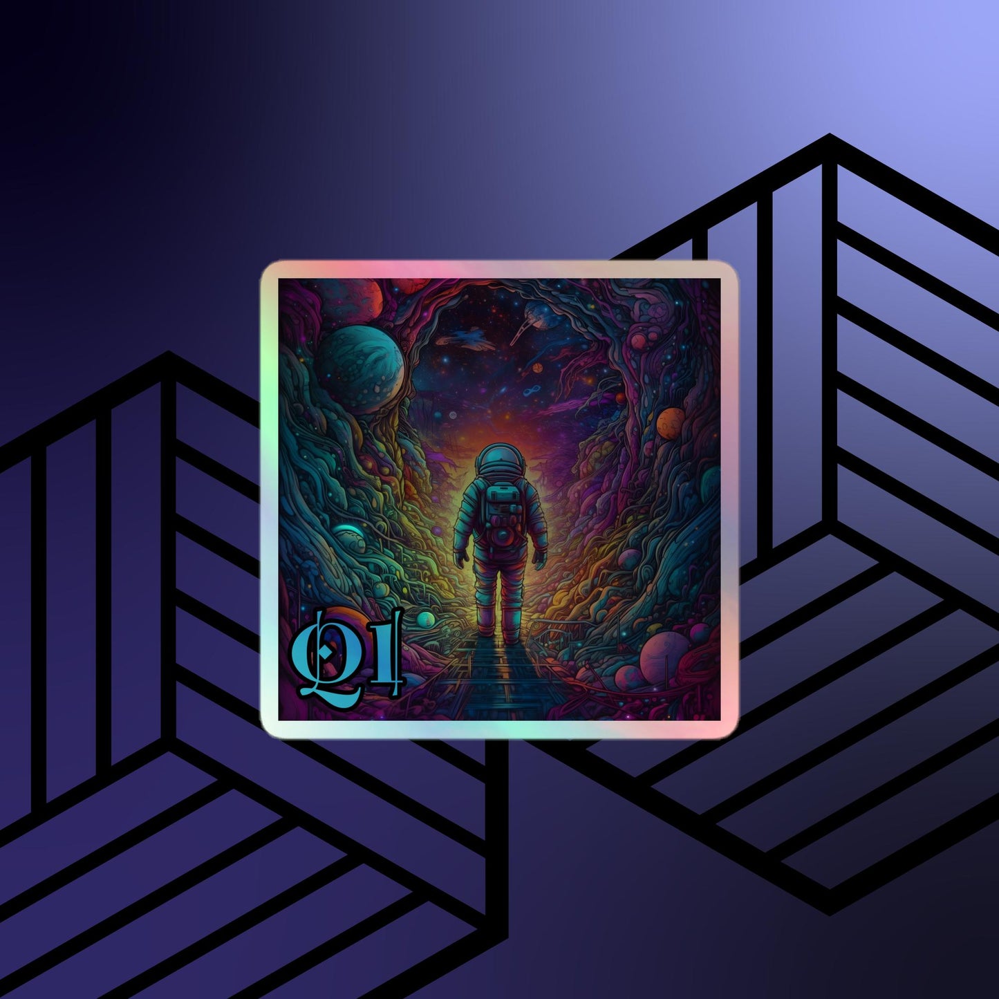 Dream Walker Holographic stickers