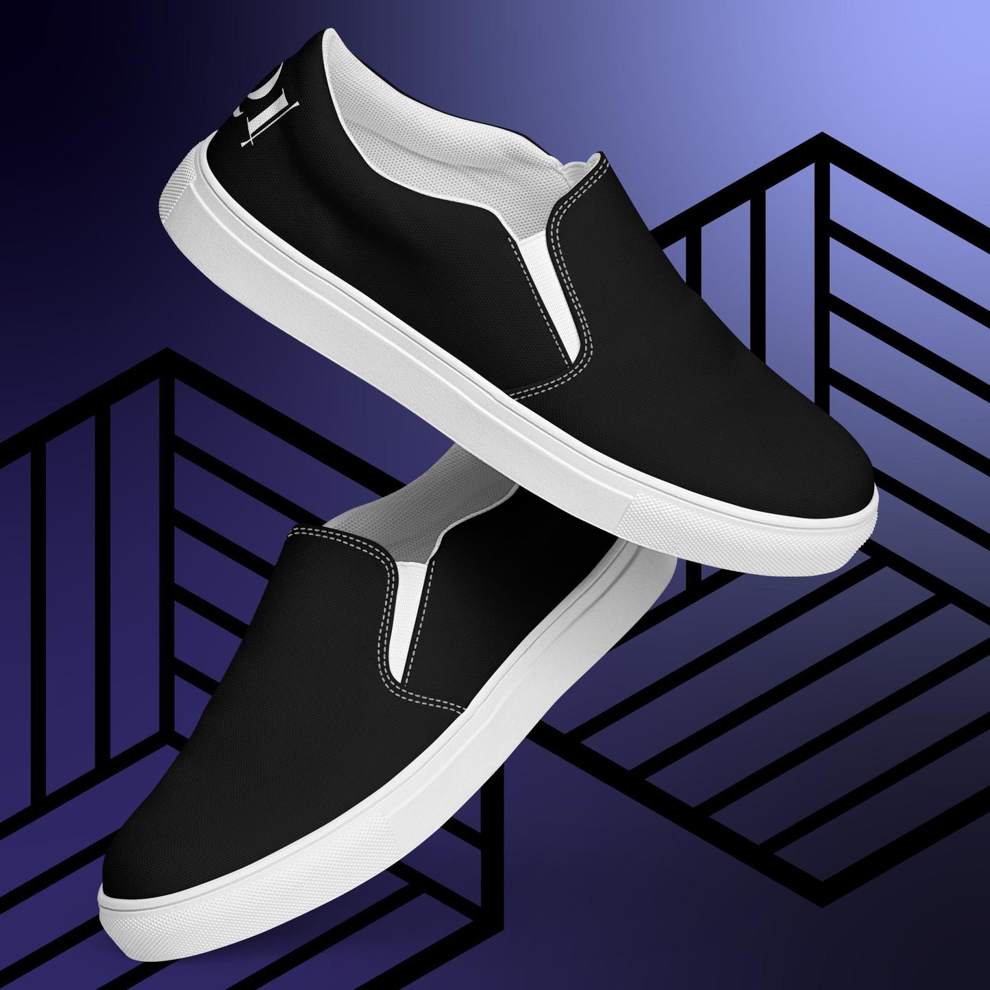 Plain Jane's Men’s slip-on canvas shoes