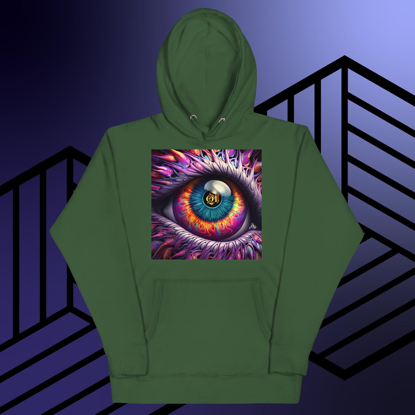 Fractal Vision Unisex Hoodie