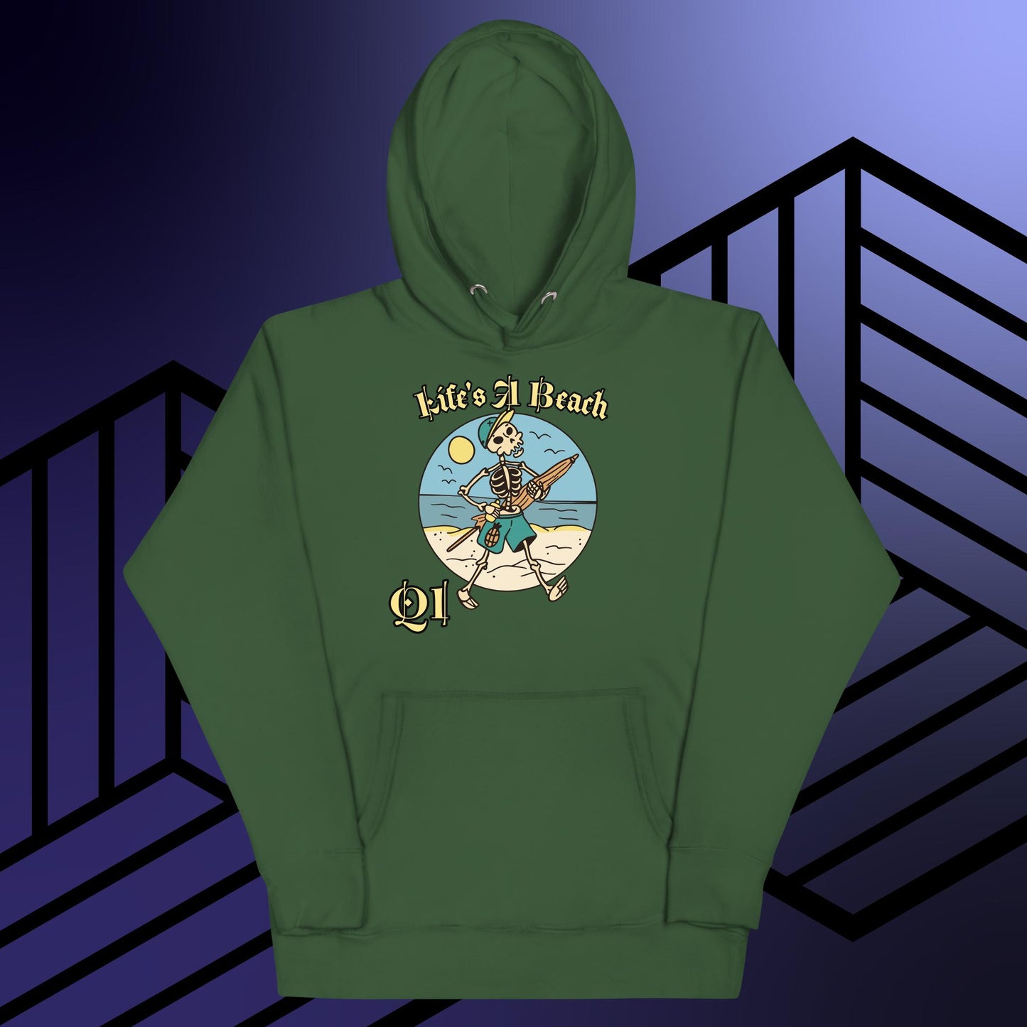 Beach Bum Unisex Hoodie