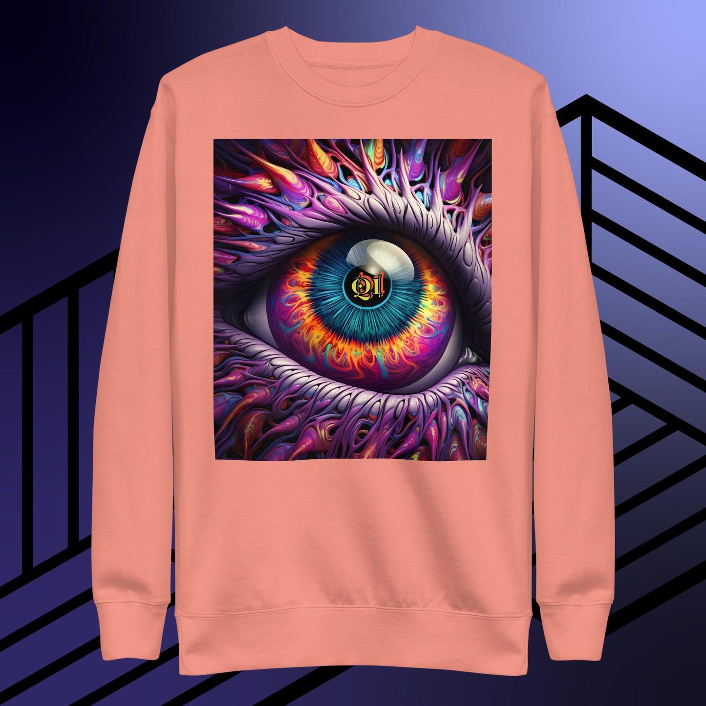 Fractal Vision Unisex Premium Sweatshirt