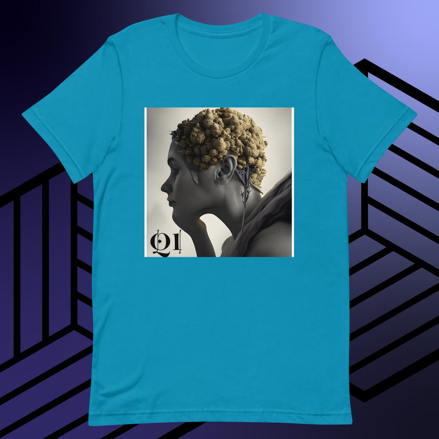 Bud On The Brain Unisex t-shirt