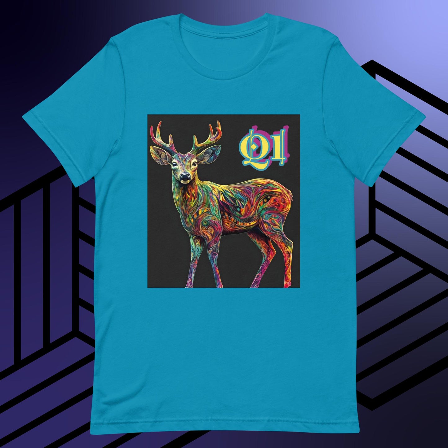Trippy Buck Unisex t-shirt