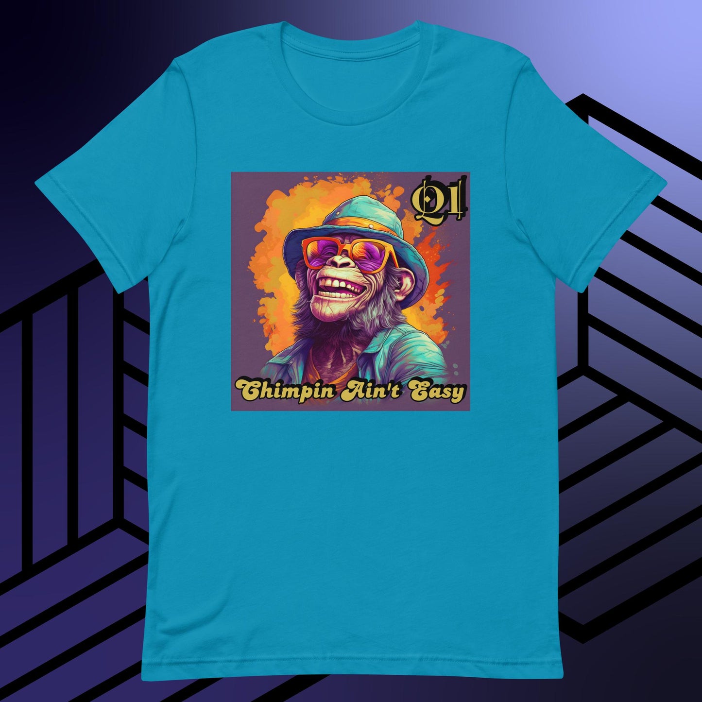 Chimpin Ain't Easy Unisex t-shirt