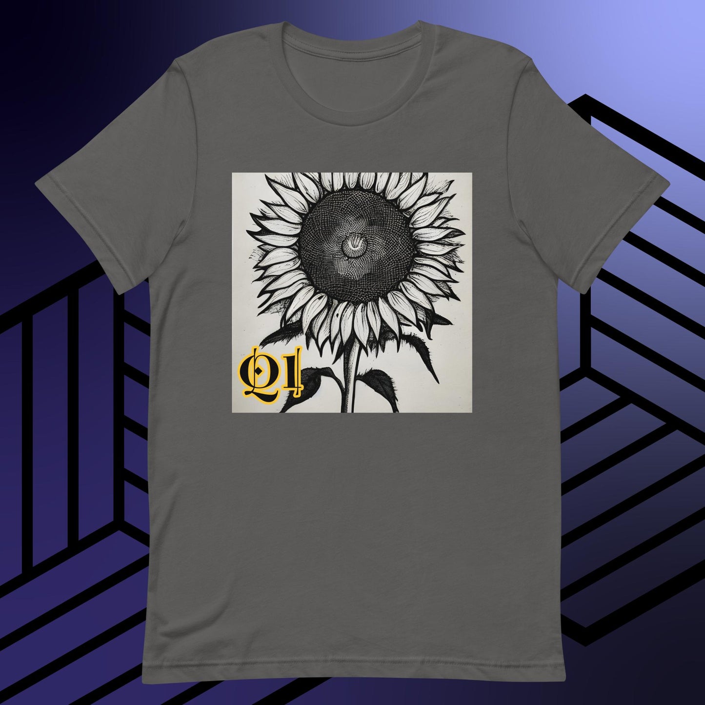 Sunless Flower Unisex t-shirt