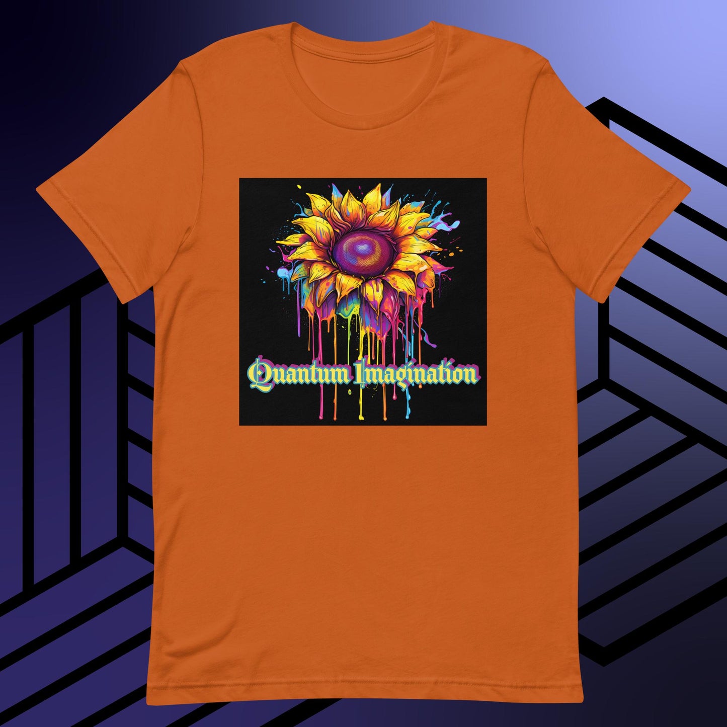 Psychedelic Sunflower Unisex t-shirt