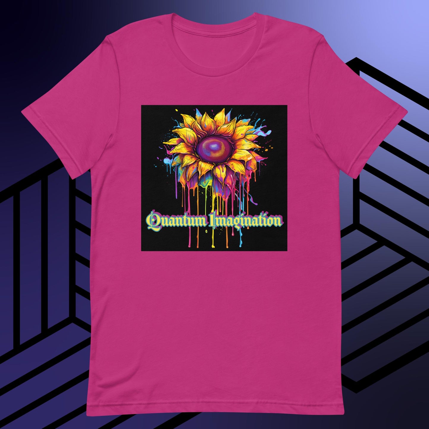 Psychedelic Sunflower Unisex t-shirt