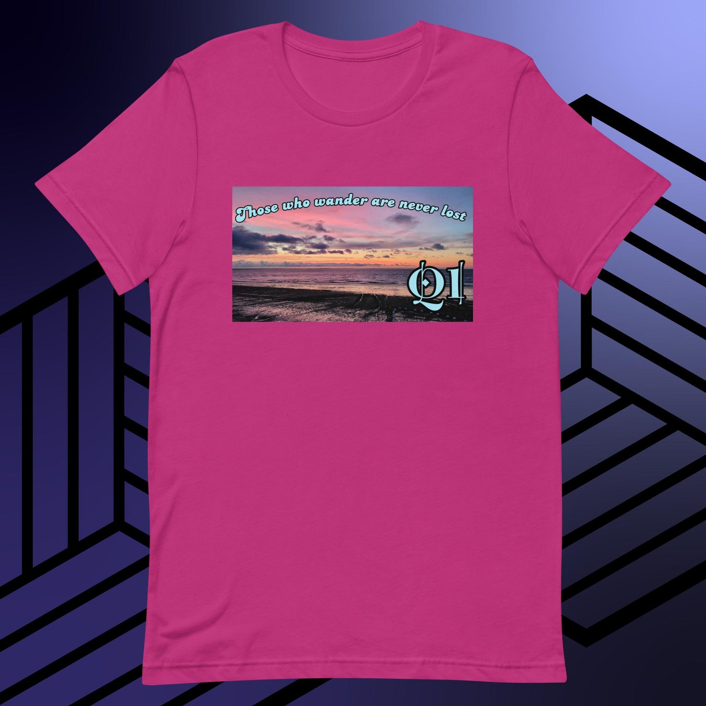 The Alaska Collection- Those Who Wander Unisex t-shirt