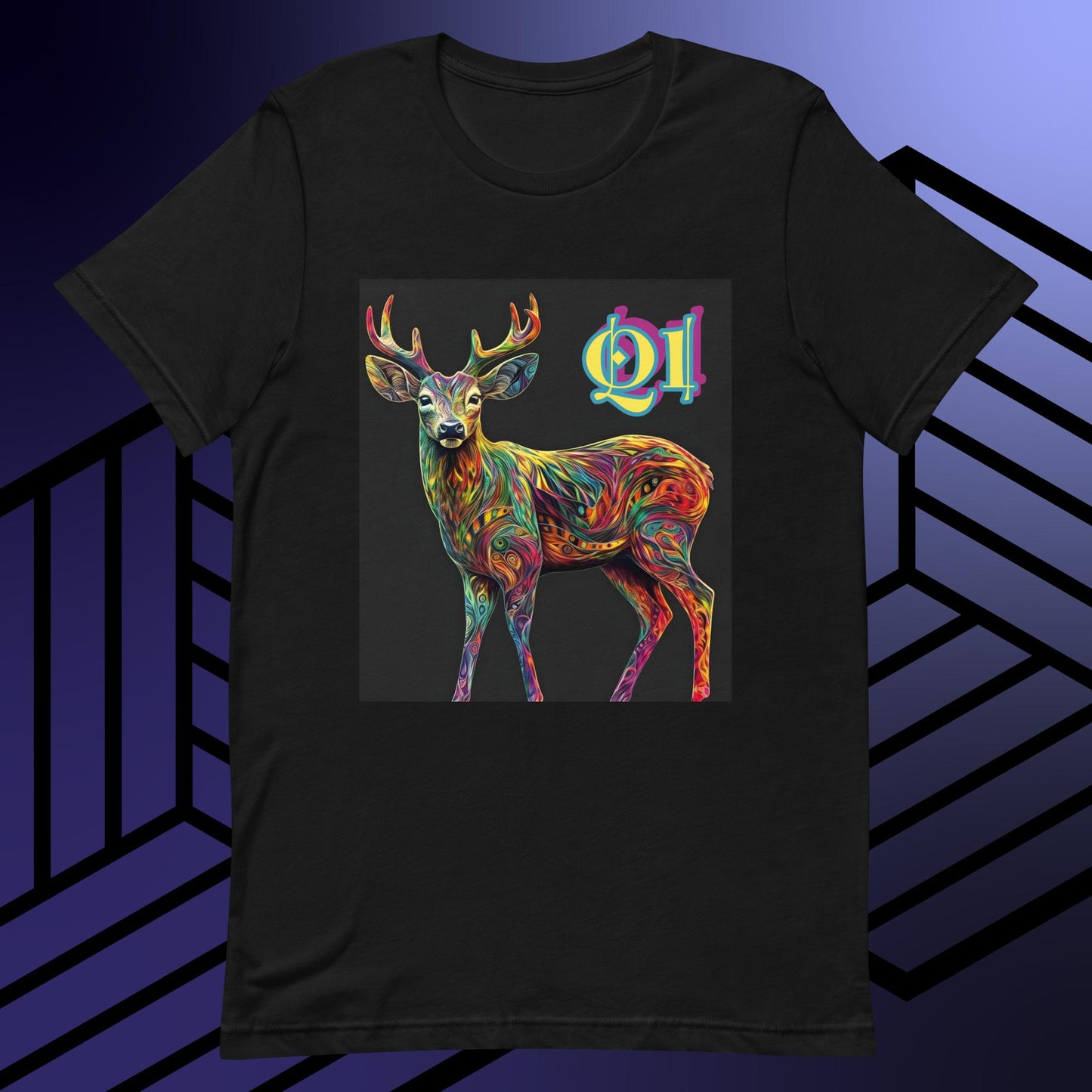 Trippy Buck Unisex t-shirt