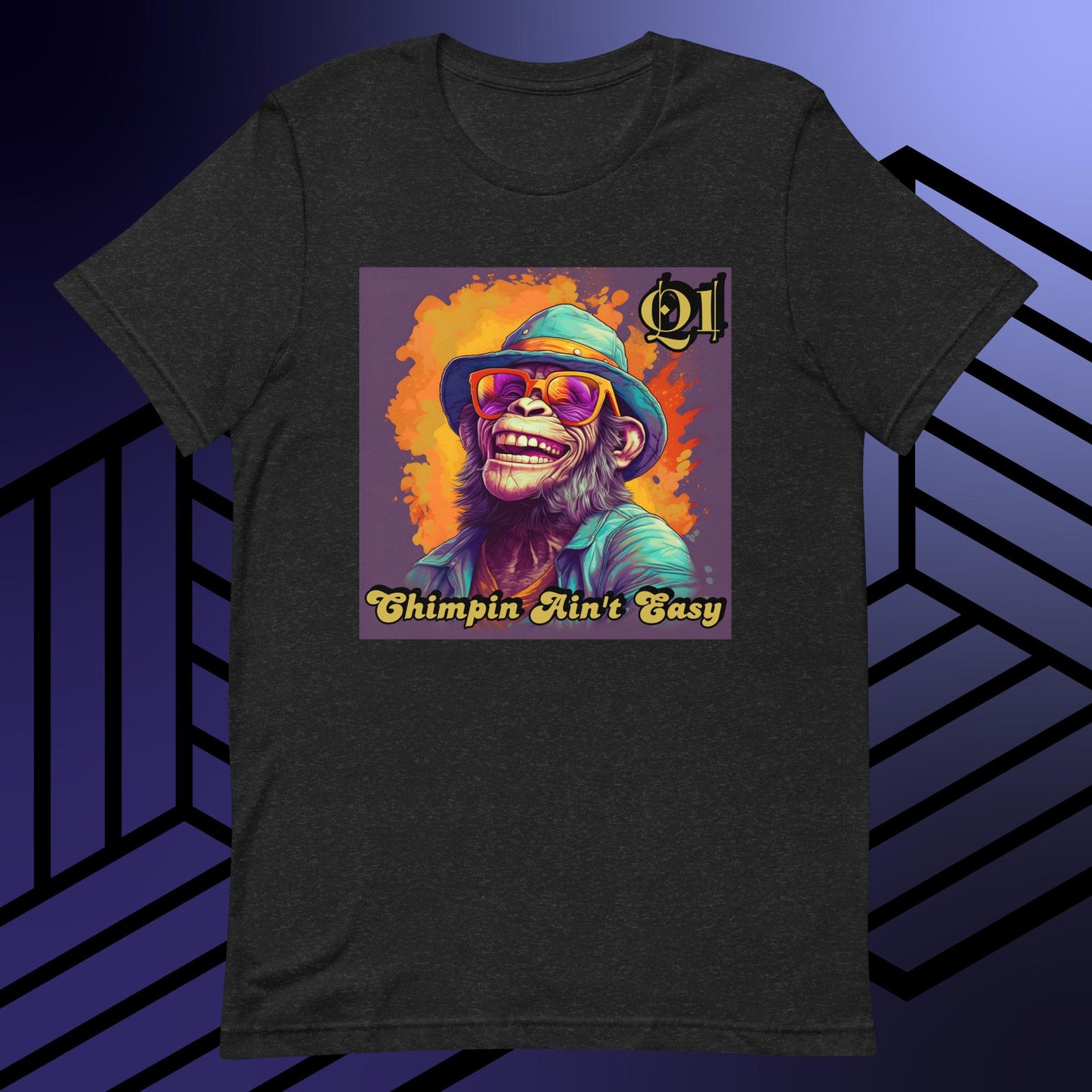 Chimpin Ain't Easy Unisex t-shirt