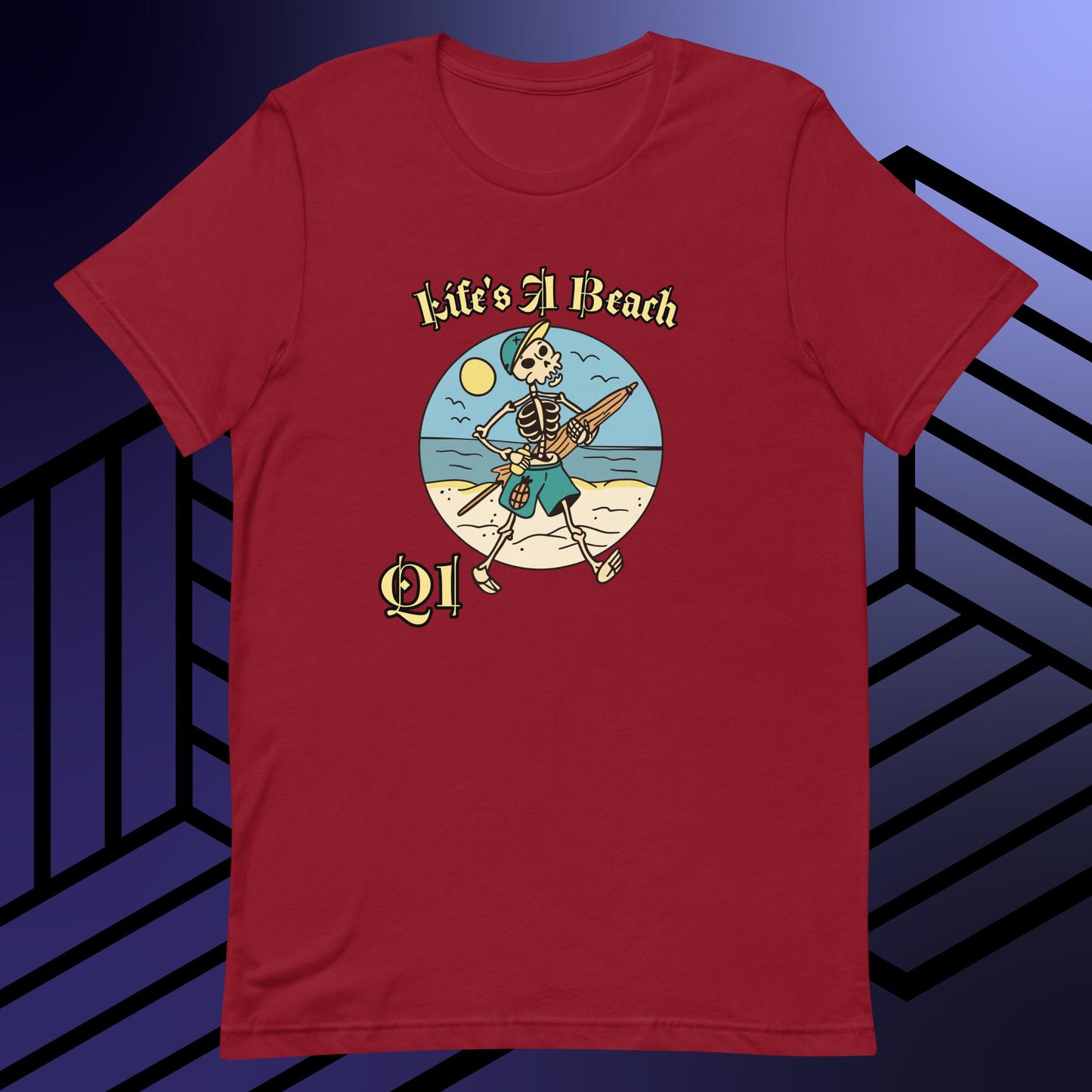 Beach Bum Unisex t-shirt