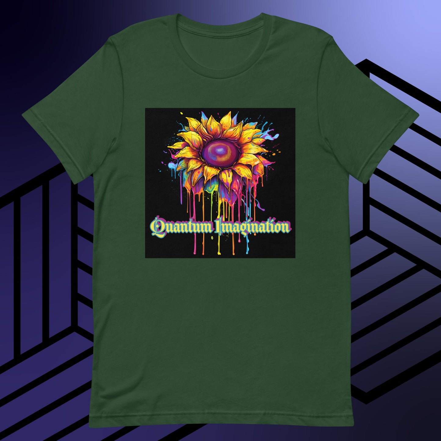 Psychedelic Sunflower Unisex t-shirt