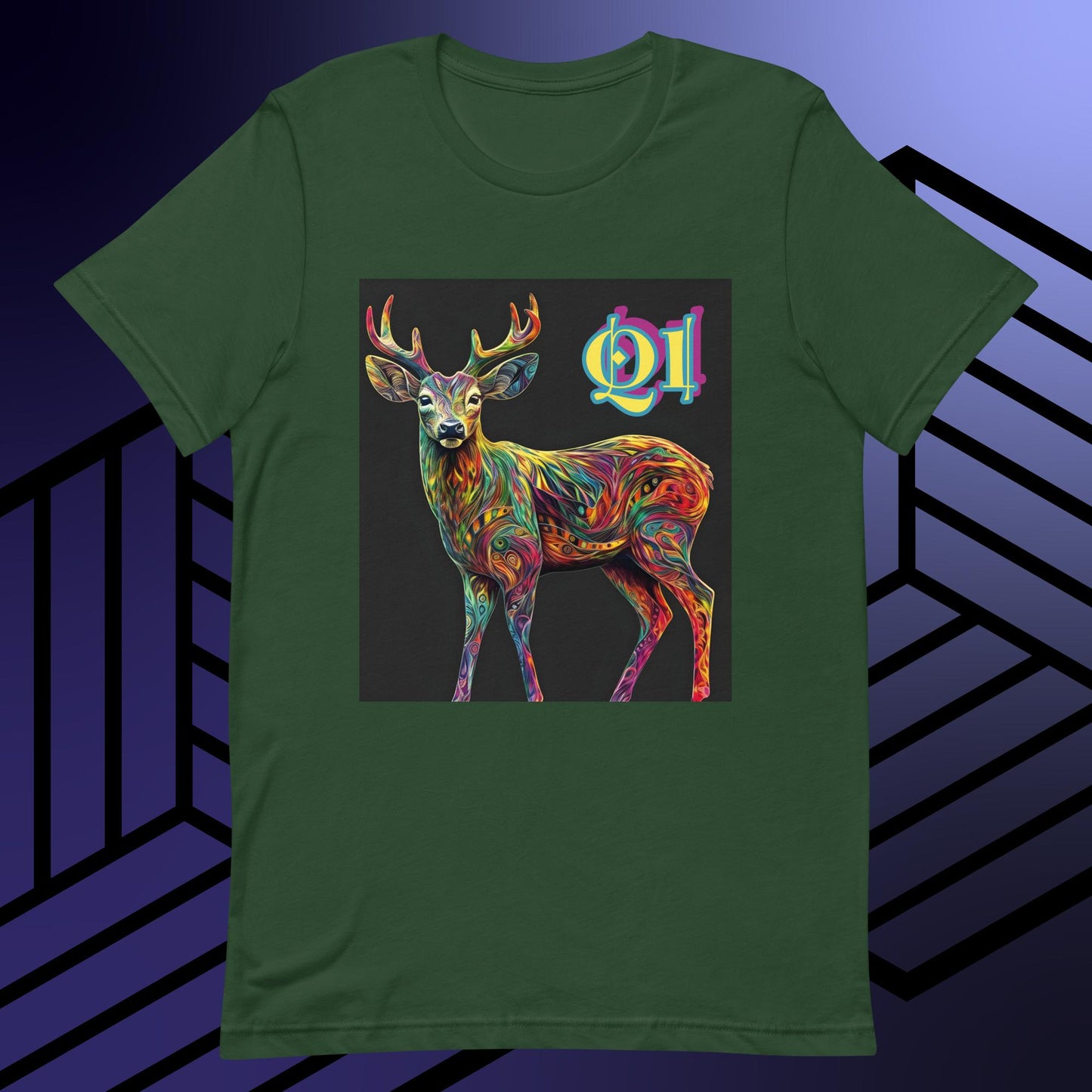 Trippy Buck Unisex t-shirt