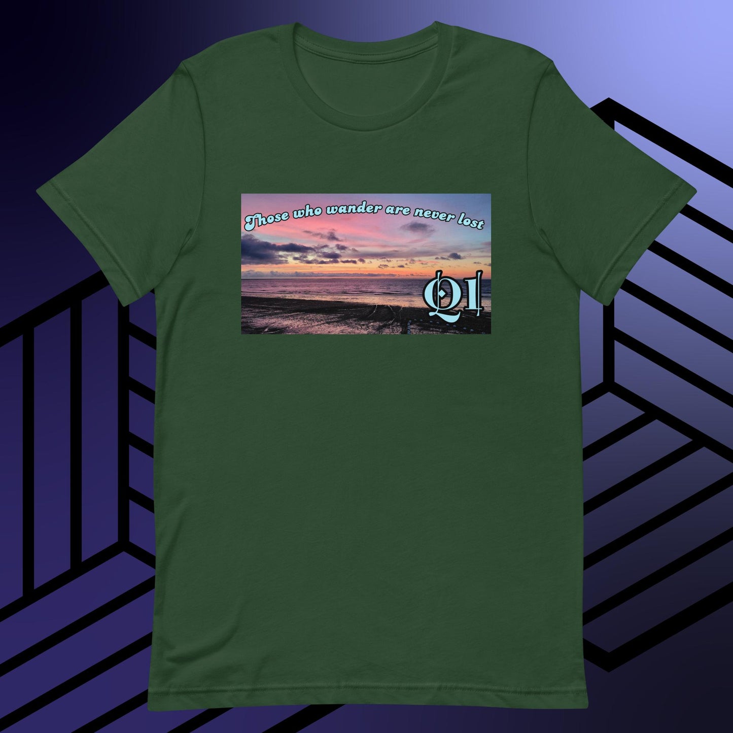 The Alaska Collection- Those Who Wander Unisex t-shirt