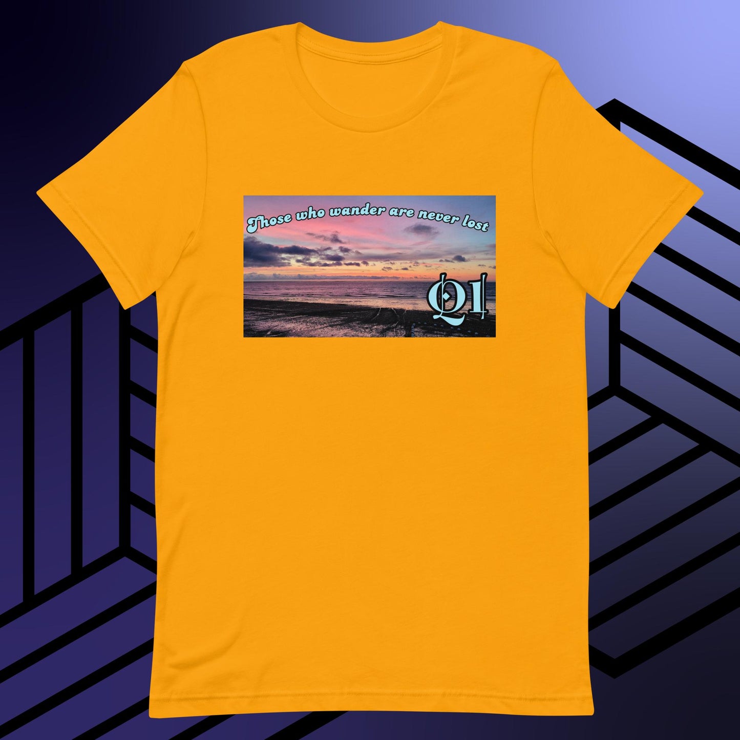 The Alaska Collection- Those Who Wander Unisex t-shirt