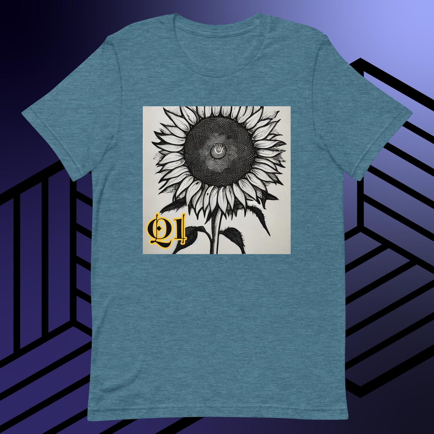 Sunless Flower Unisex t-shirt