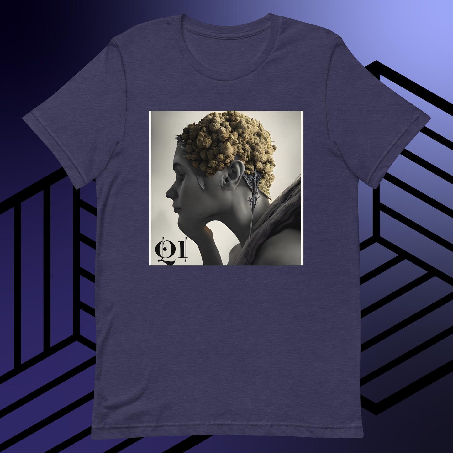 Bud On The Brain Unisex t-shirt
