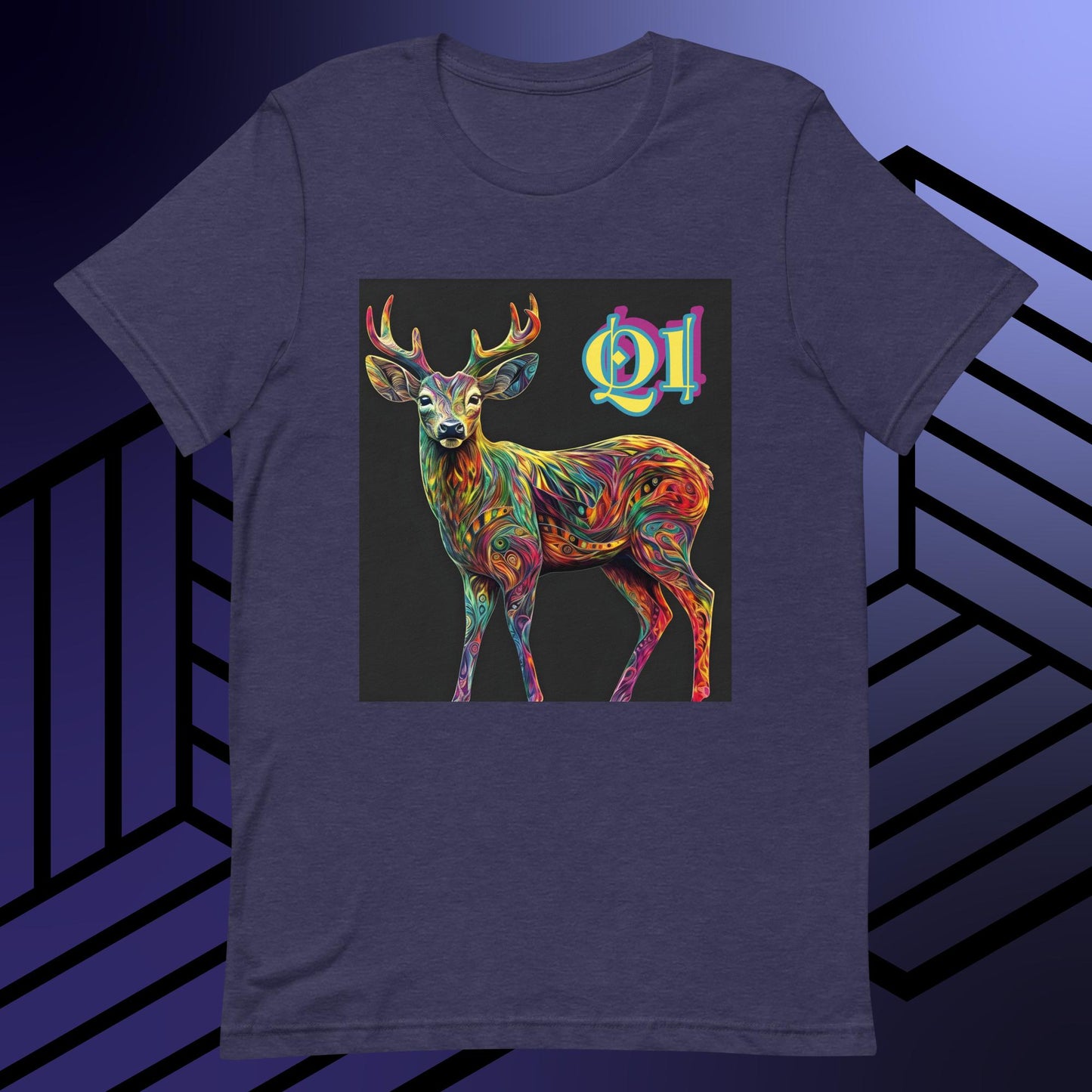 Trippy Buck Unisex t-shirt