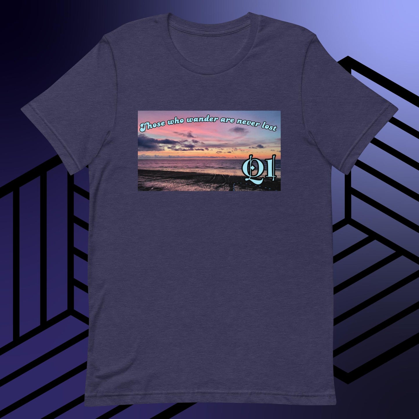 The Alaska Collection- Those Who Wander Unisex t-shirt