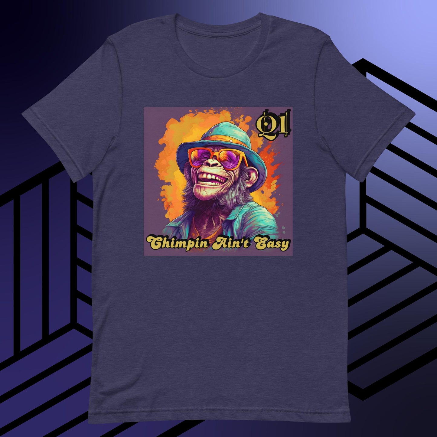 Chimpin Ain't Easy Unisex t-shirt