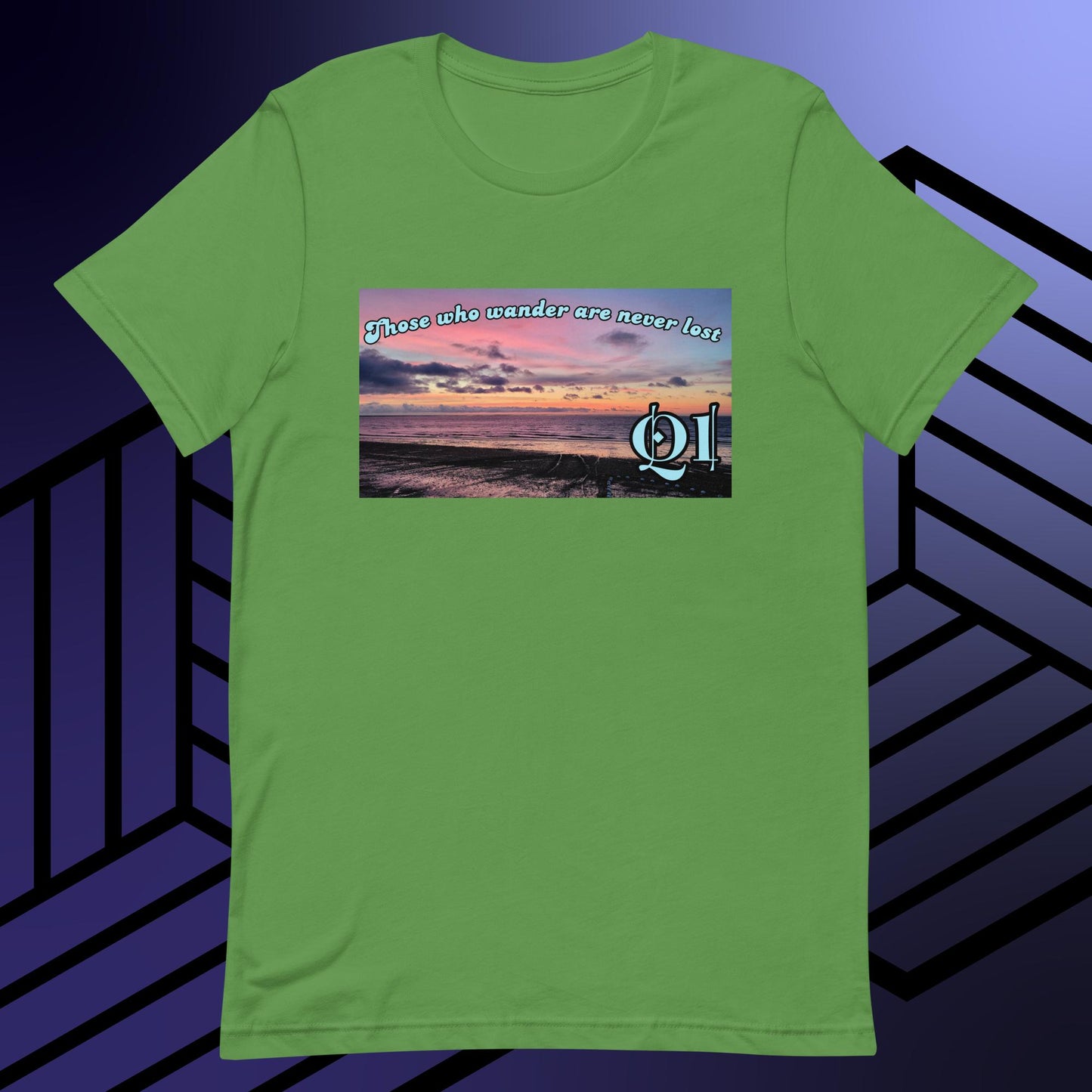 The Alaska Collection- Those Who Wander Unisex t-shirt