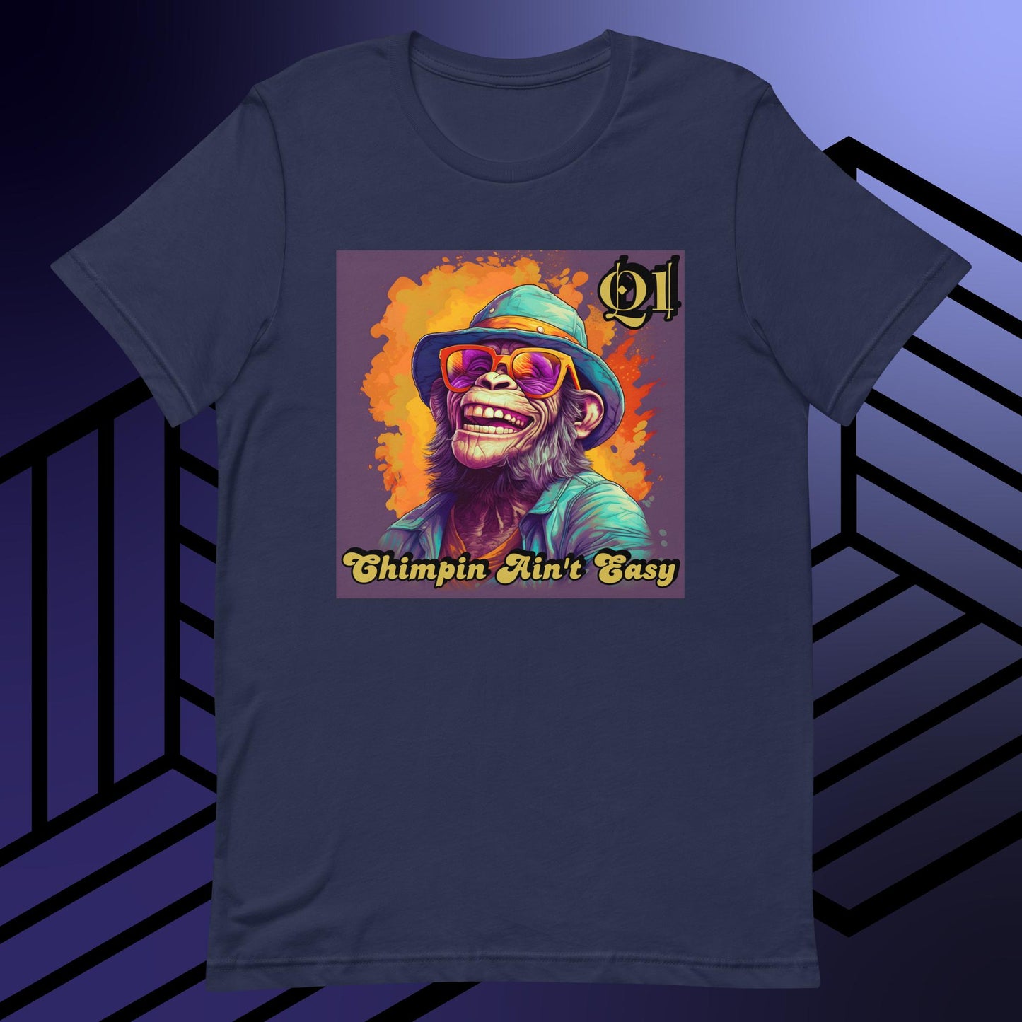 Chimpin Ain't Easy Unisex t-shirt