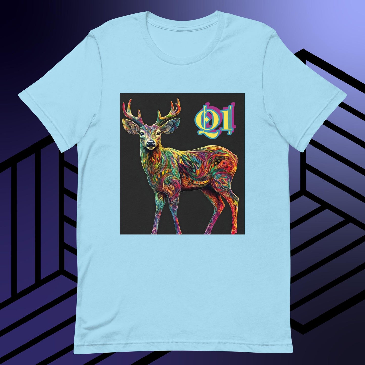 Trippy Buck Unisex t-shirt