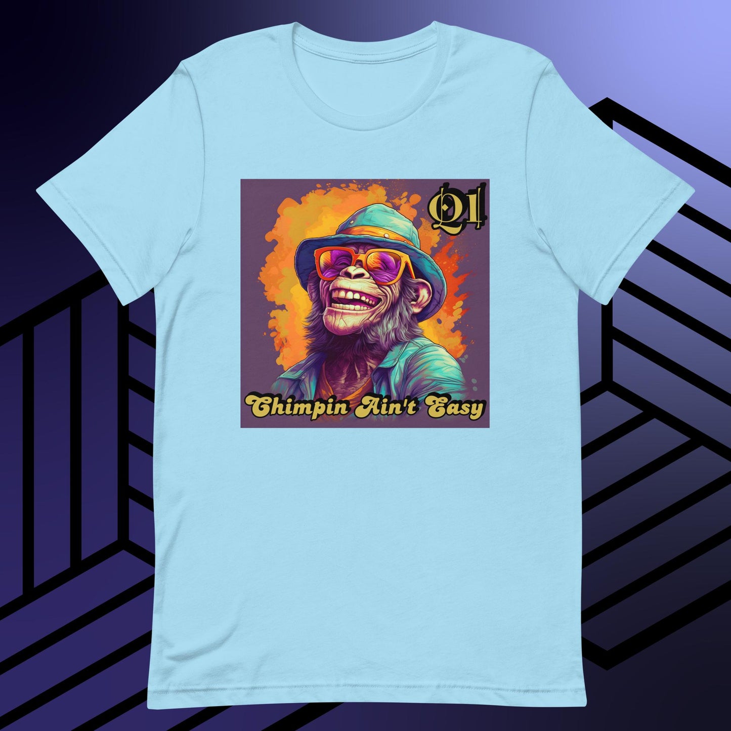 Chimpin Ain't Easy Unisex t-shirt