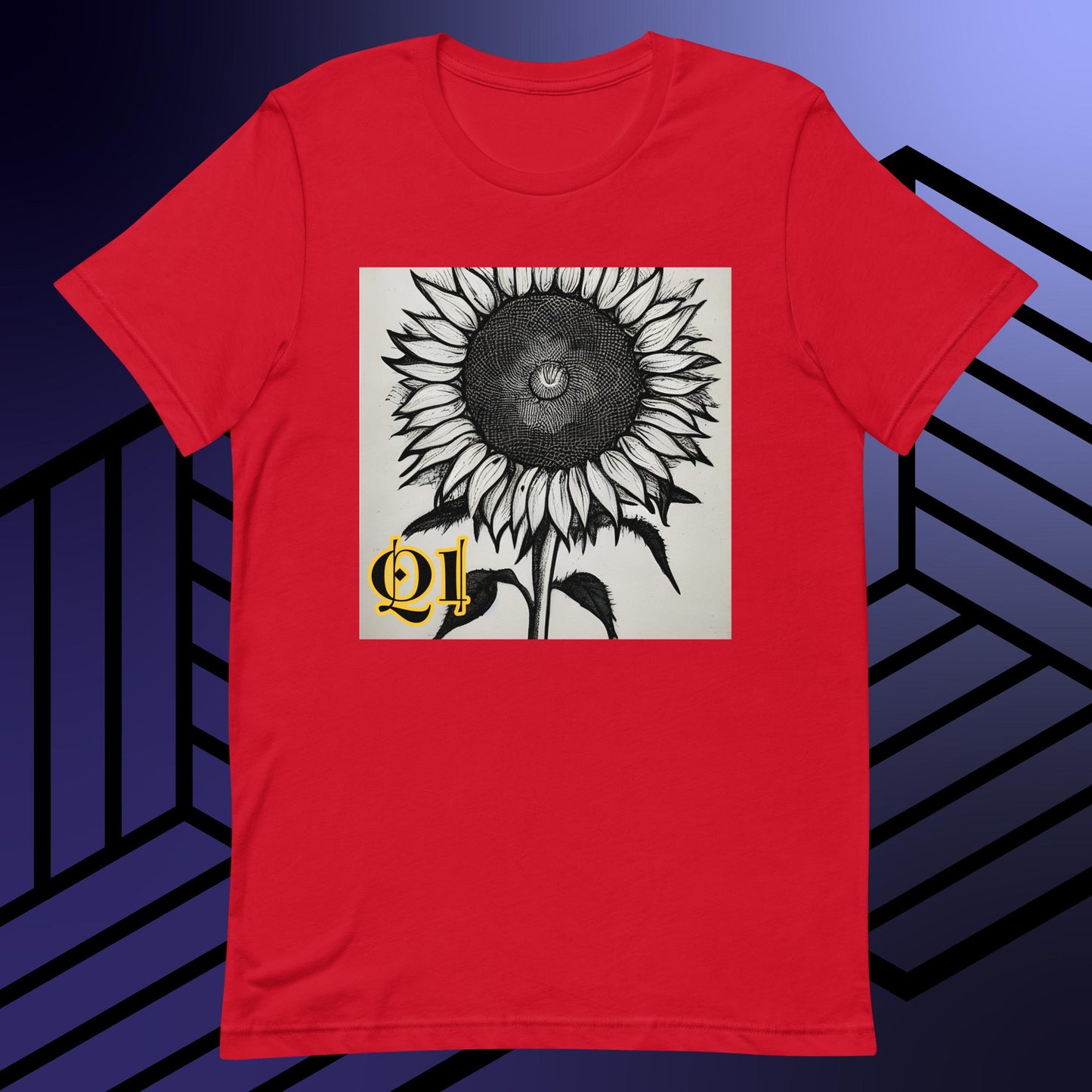Sunless Flower Unisex t-shirt