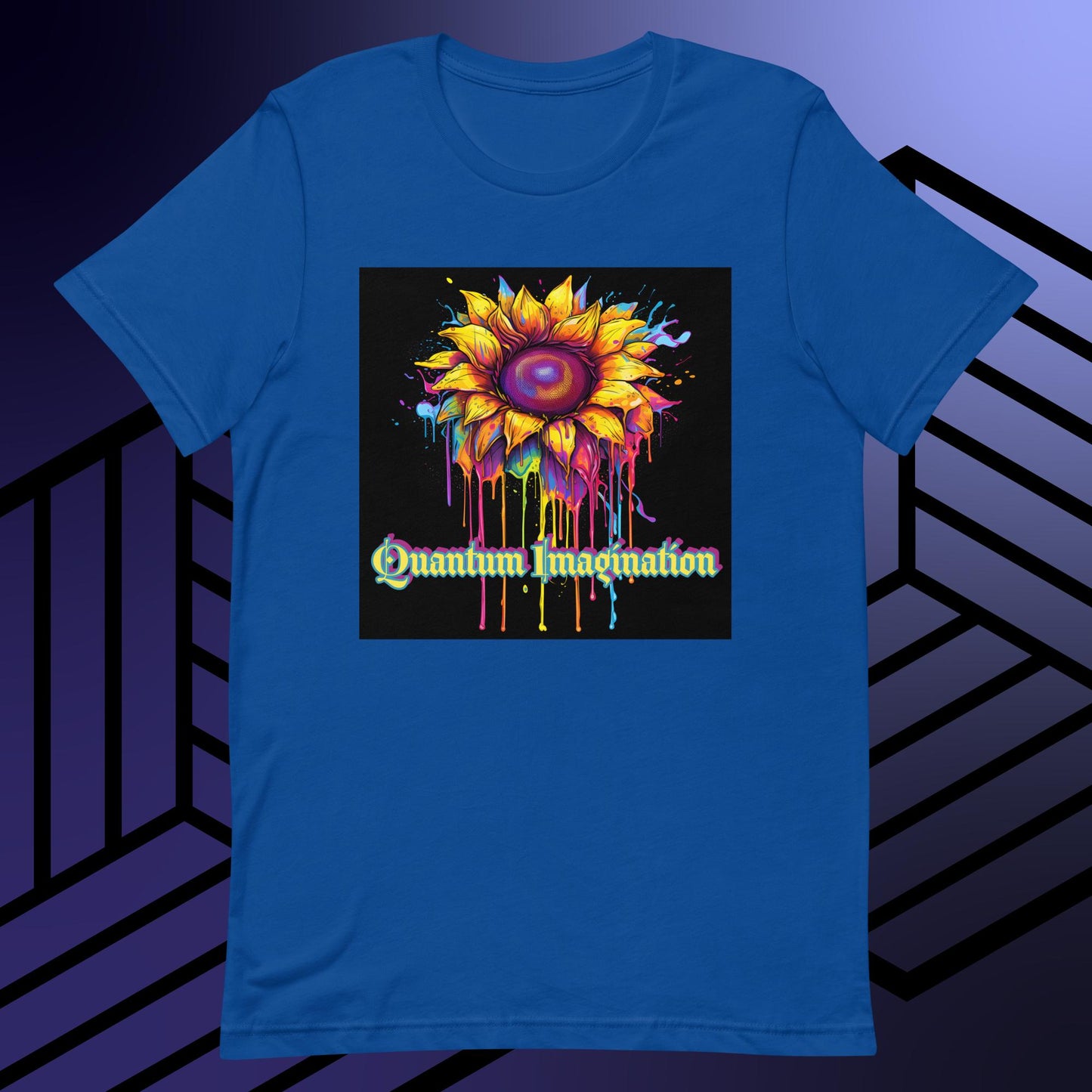 Psychedelic Sunflower Unisex t-shirt