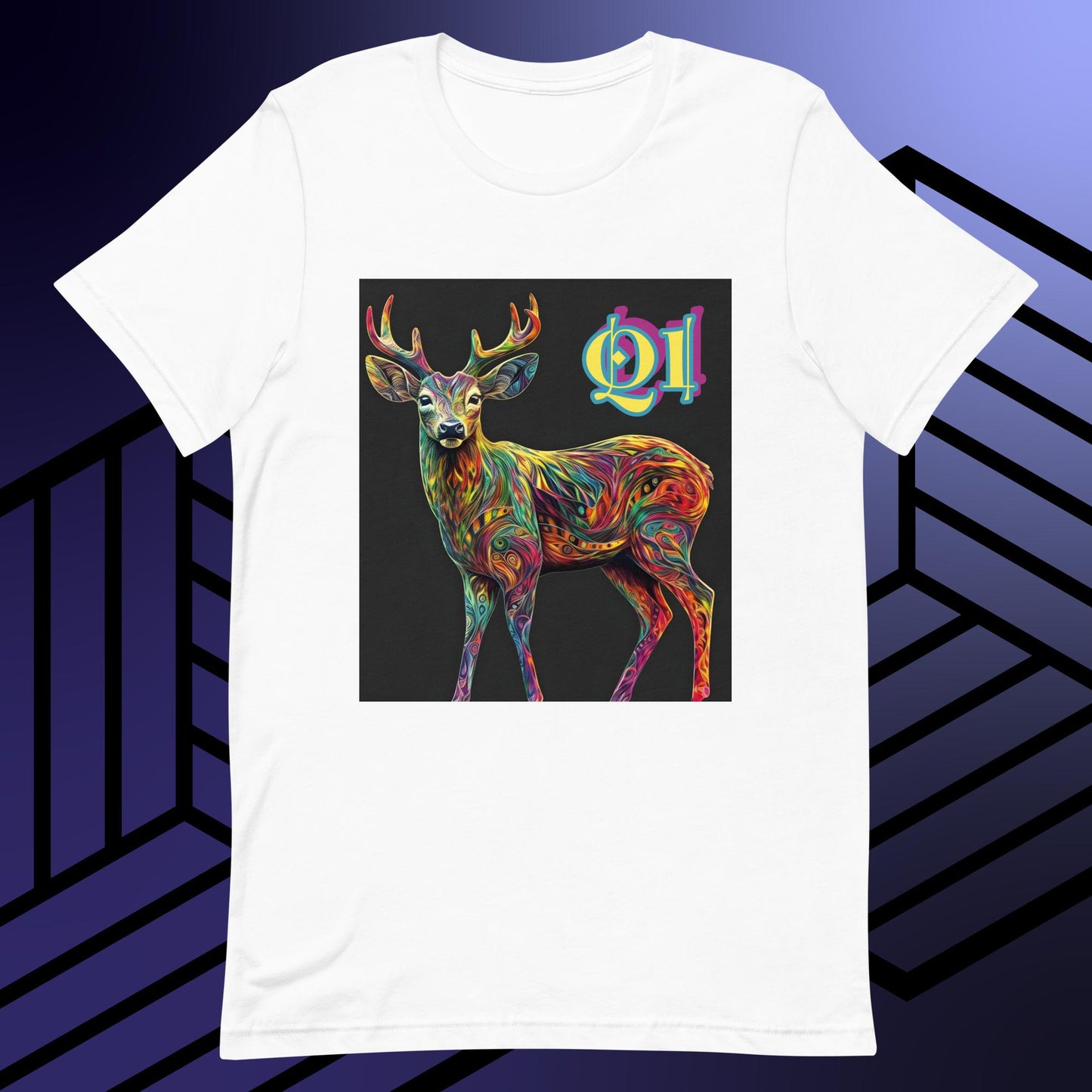 Trippy Buck Unisex t-shirt