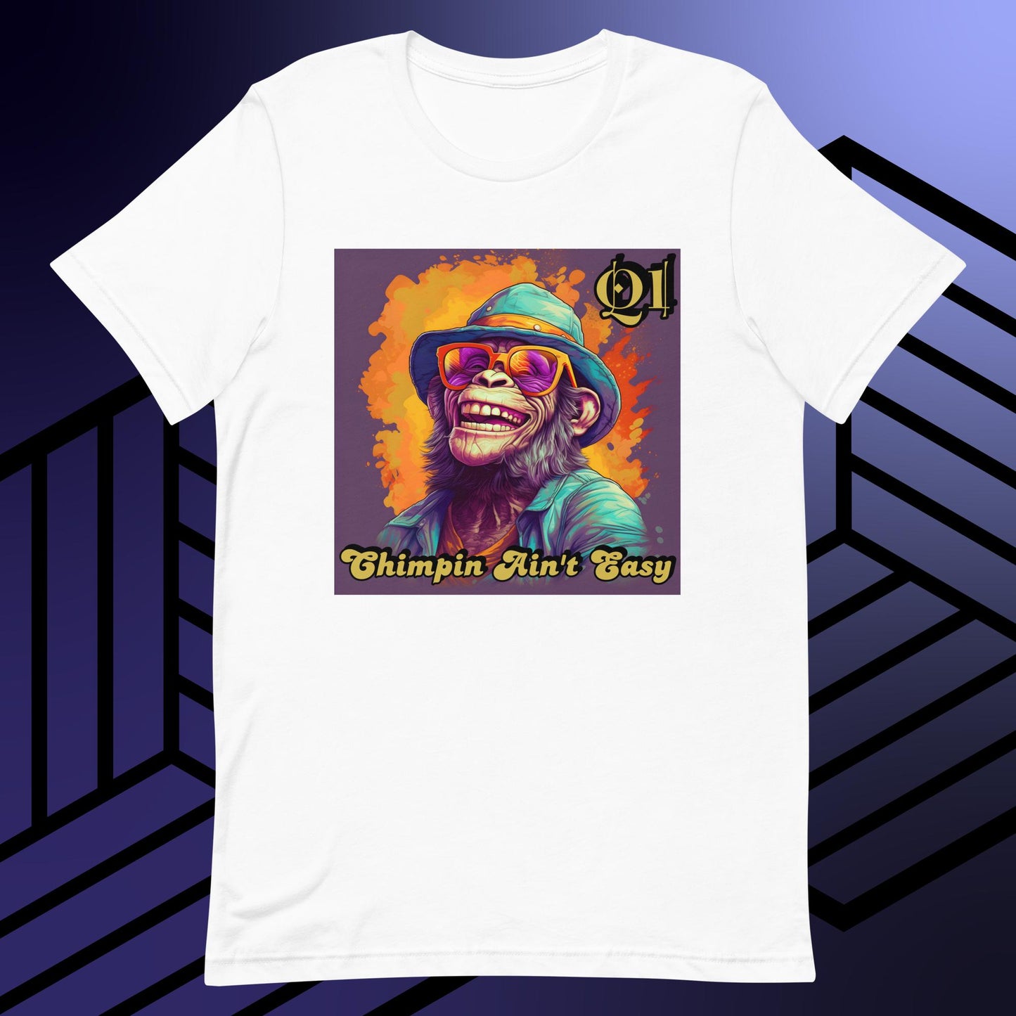 Chimpin Ain't Easy Unisex t-shirt