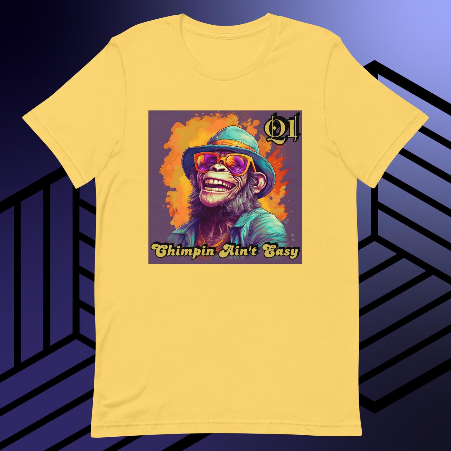 Chimpin Ain't Easy Unisex t-shirt