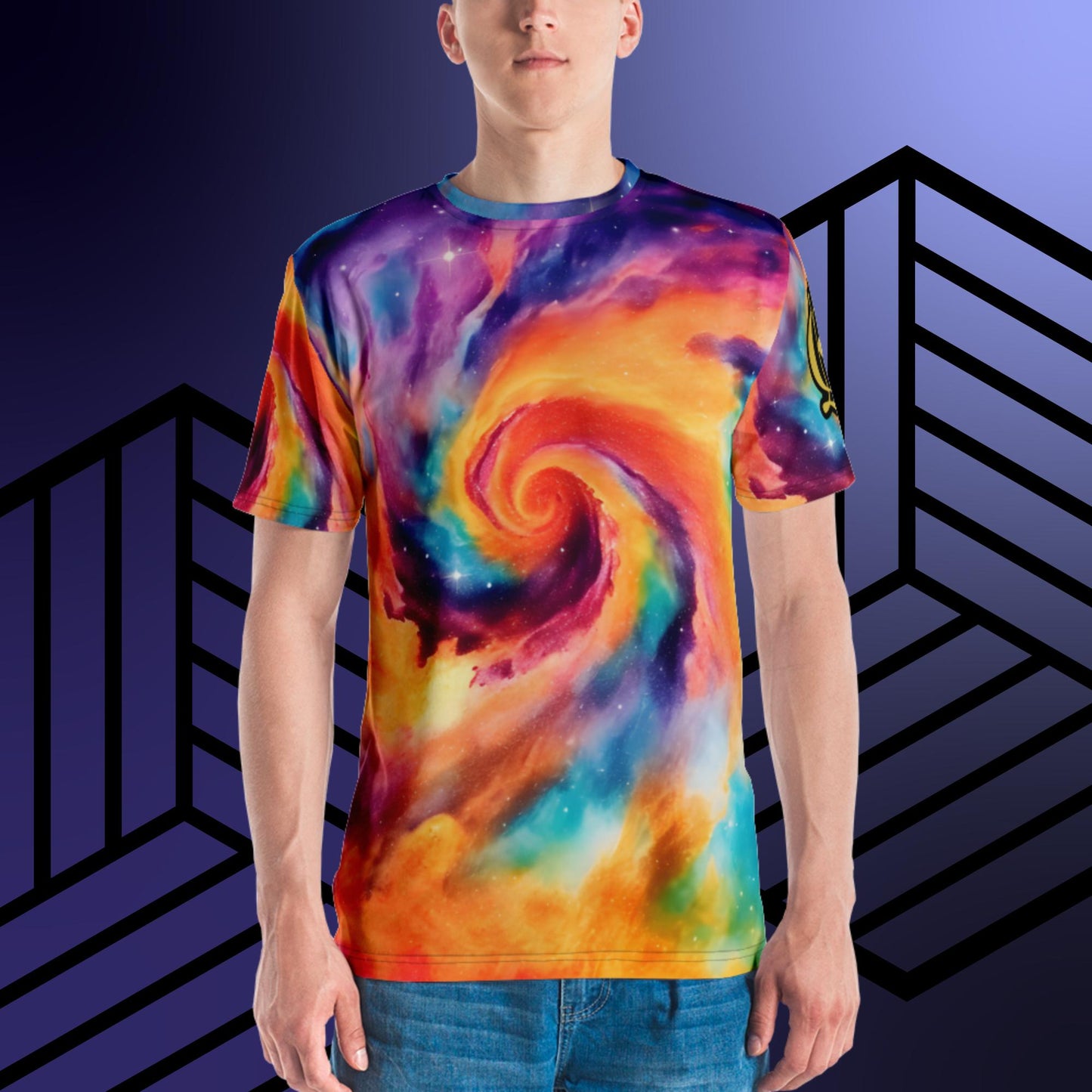 Tie Dye Galaxy Men's t-shirt