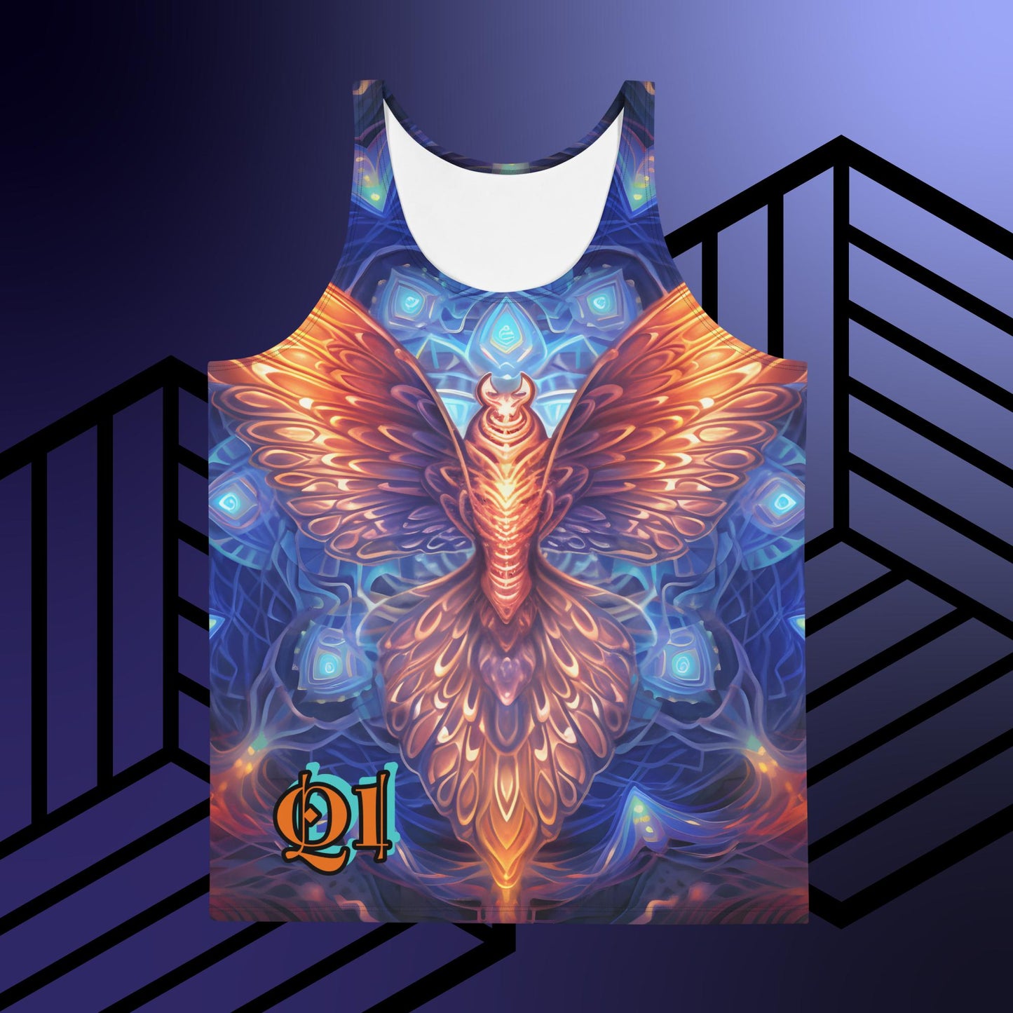Quantum Metatron Unisex Tank Top