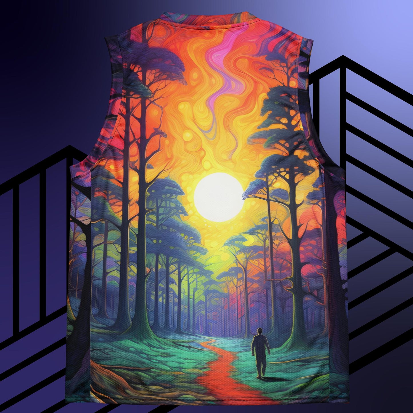 Take A Trip unisex basketball jersey