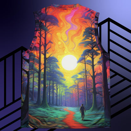 Take A Trip unisex basketball jersey