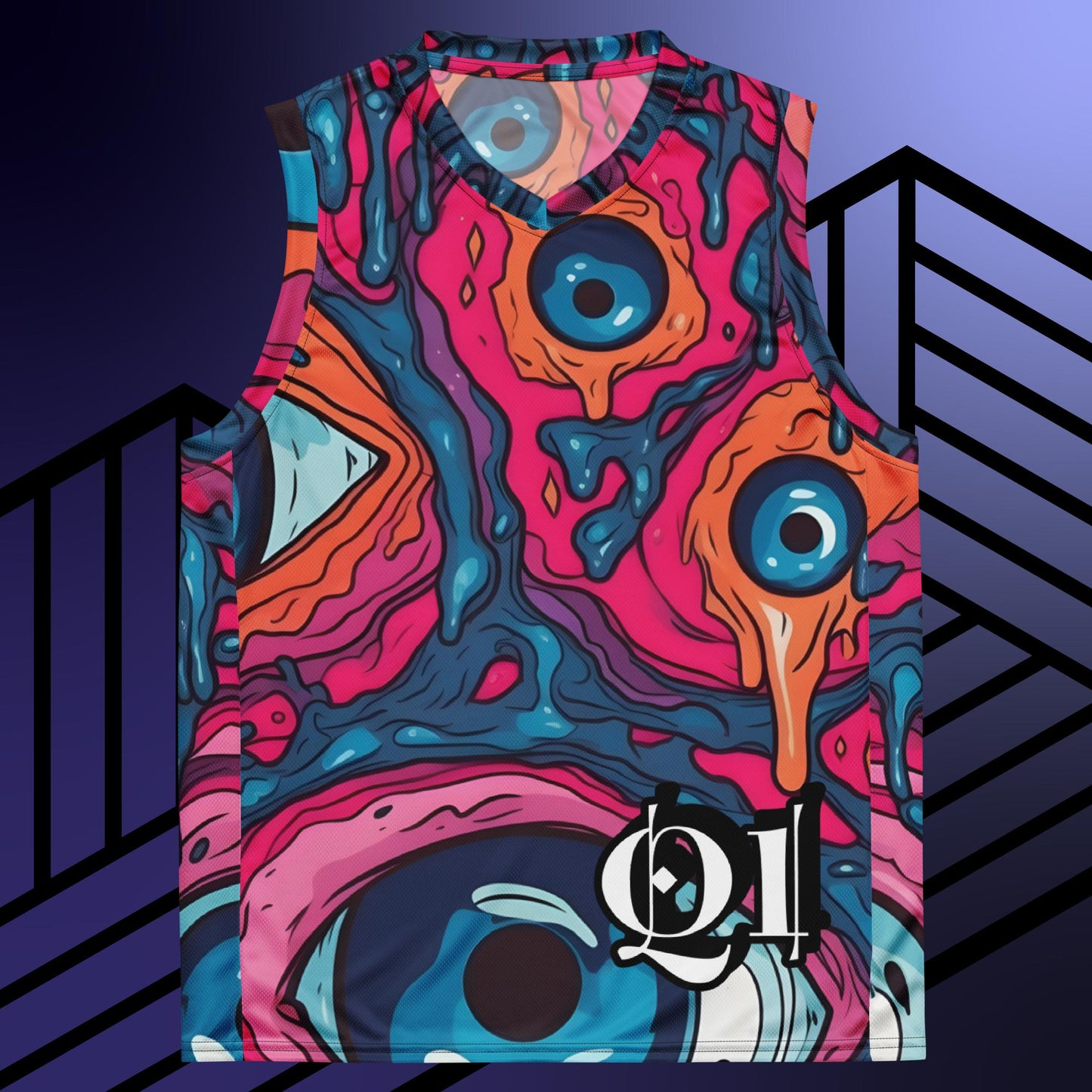 All Eyes On Me unisex basketball jersey