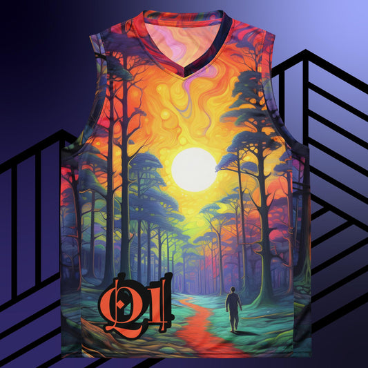 Take A Trip unisex basketball jersey