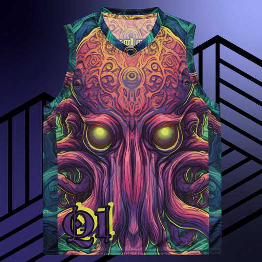 Quantum Kraken unisex basketball jersey