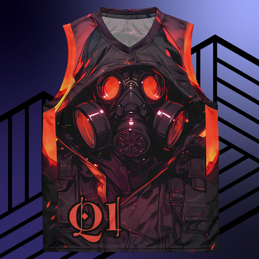 Quantum Chaos unisex basketball jersey